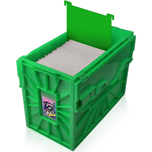 Short Comic Book Bin - Green